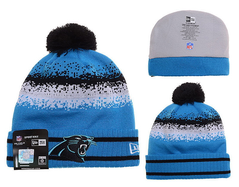 Carolina Panthers Beanies-002