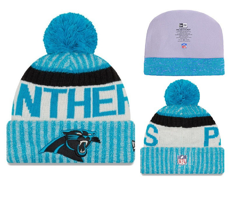 Carolina Panthers Beanies-003