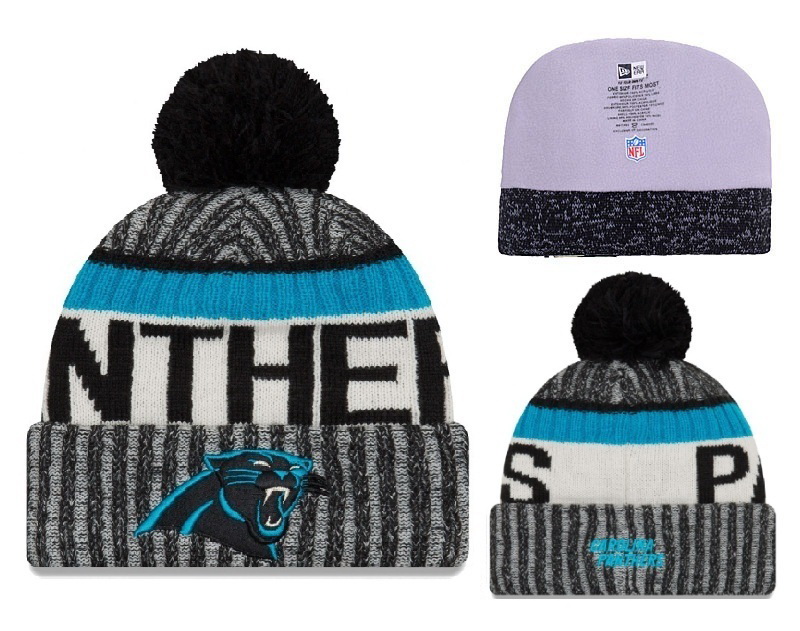 Carolina Panthers Beanies-004