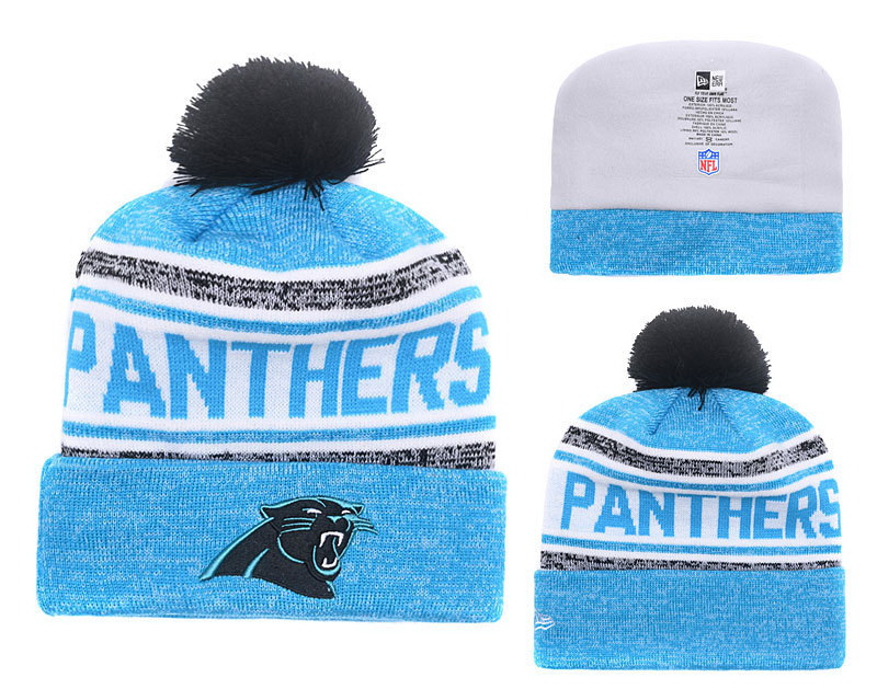 Carolina Panthers Beanies-007