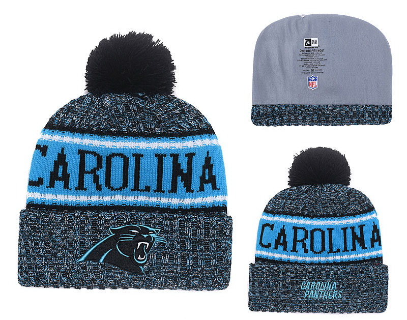 Carolina Panthers Beanies-011