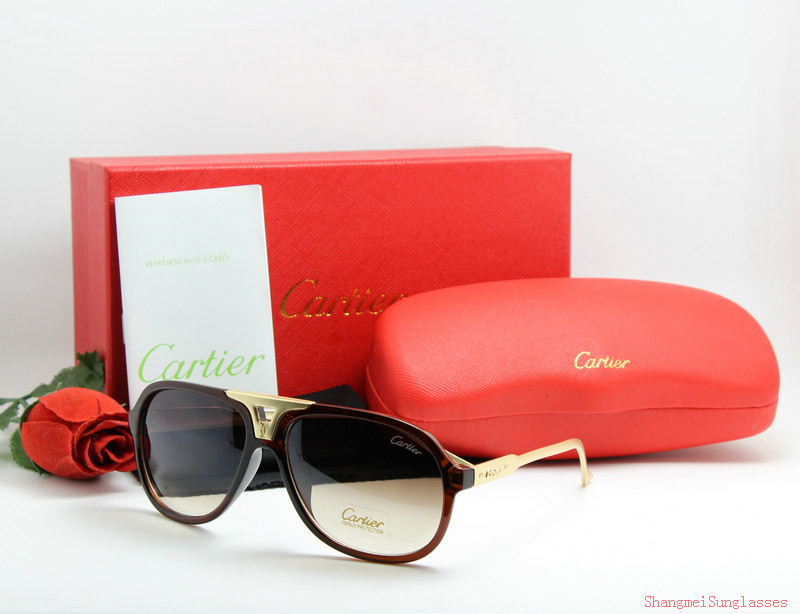 Cartier Sunglasses AAA-166