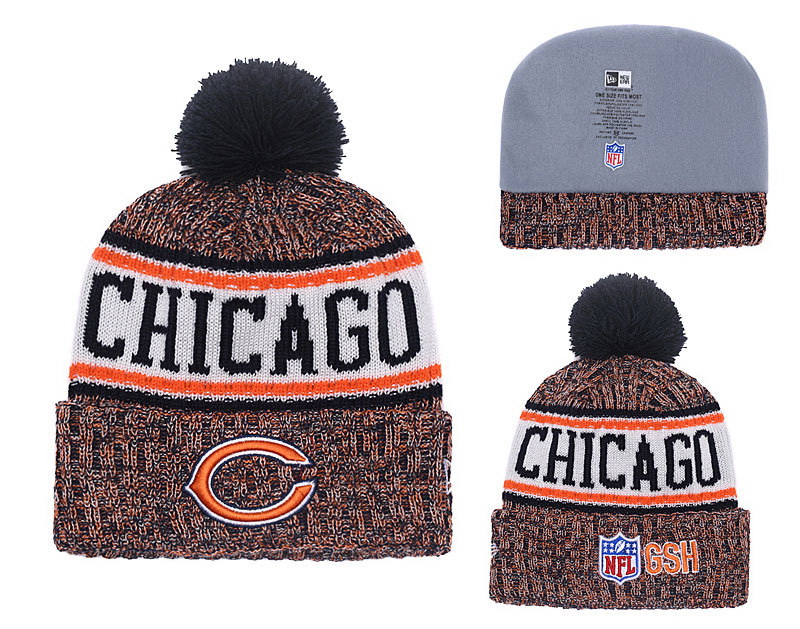 Chicago Bears Beanies-005