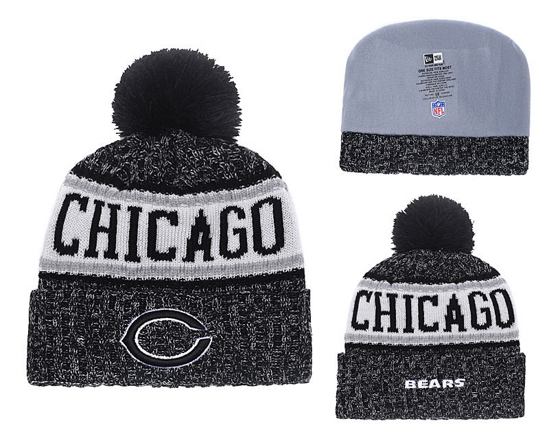 Chicago Bears Beanies-009