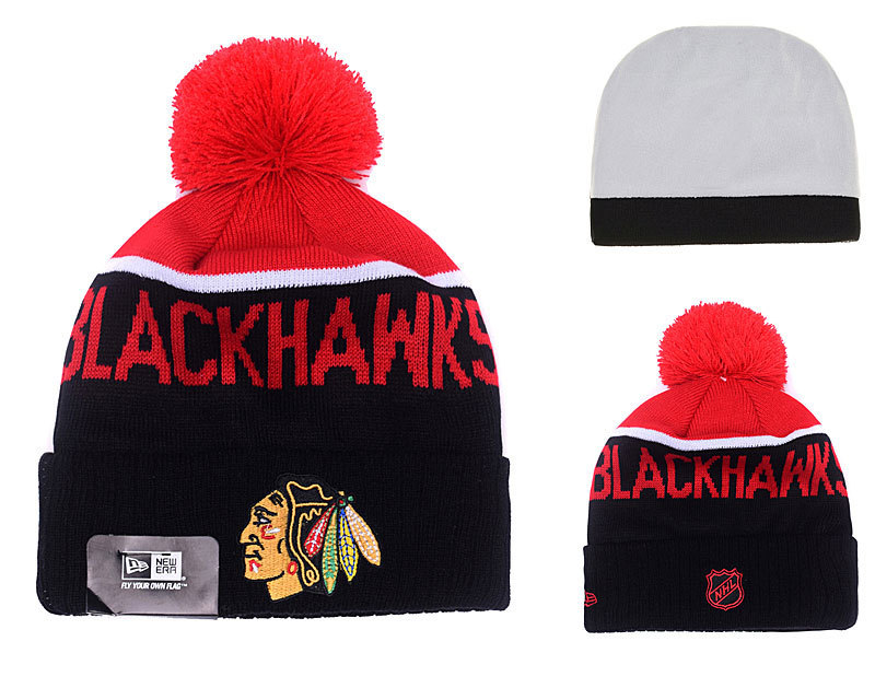 Chicago Blackhawks Beanies-003