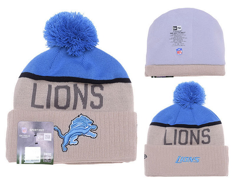 Detroit Lions Beanies-004