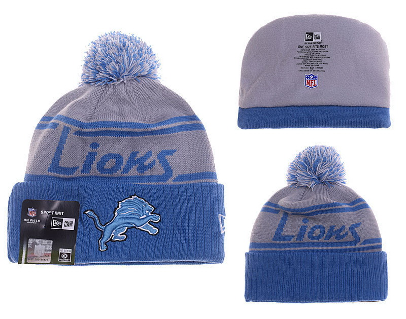 Detroit Lions Beanies-005