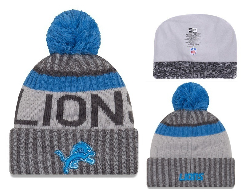 Detroit Lions Beanies-008