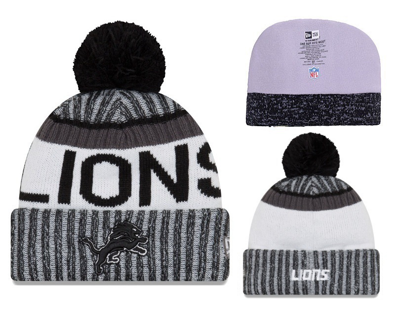 Detroit Lions Beanies-009