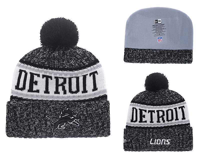 Detroit Lions Beanies-015