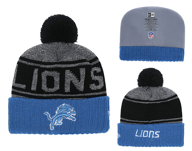 Detroit Lions Beanies-017