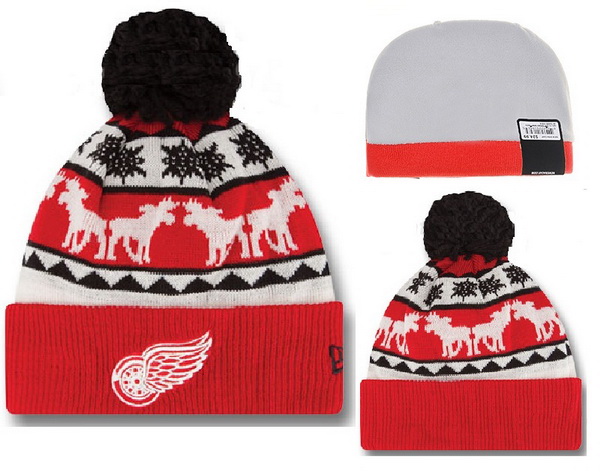 Detroit Red Wings Beanies-003