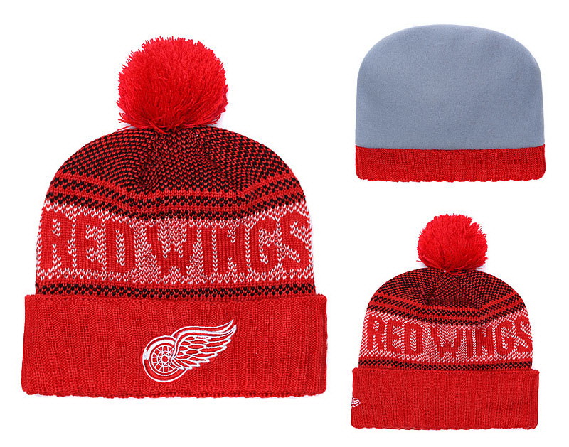 Detroit Red Wings Beanies-007