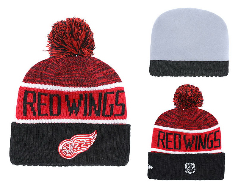 Detroit Red Wings Beanies-008