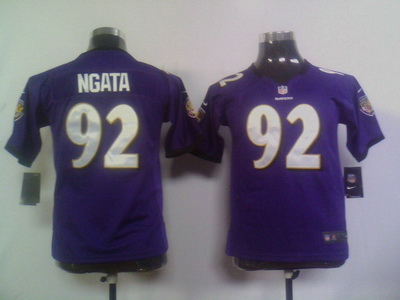 Elite Baltimore Ravens Kids Jersey-009