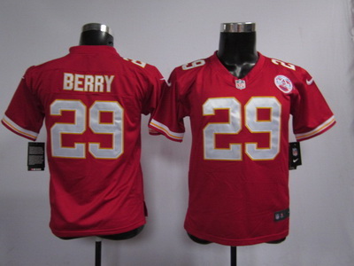 Elite Kansas City Chiefs Kids Jersey-004