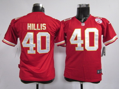 Elite Kansas City Chiefs Kids Jersey-008