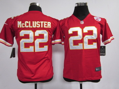 Elite Kansas City Chiefs Kids Jersey-009