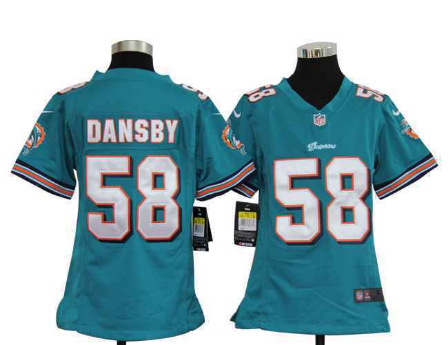 Elite Miami Dolphins Kids Jersey-006