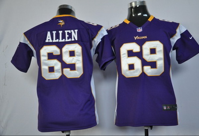 Elite Minnesota Vikings Kids Jersey-003