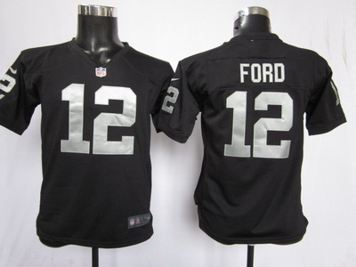 Elite Oakland Raiders Kids Jersey-002