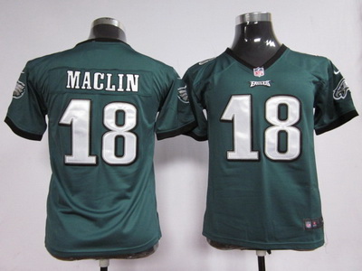 Elite Philadelphia Eagles Kids Jersey-008