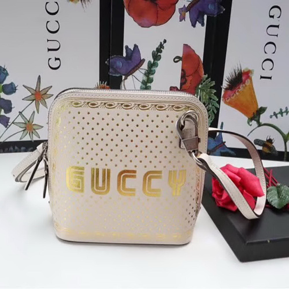 G Guccy Mini Shoulder Bag(White)