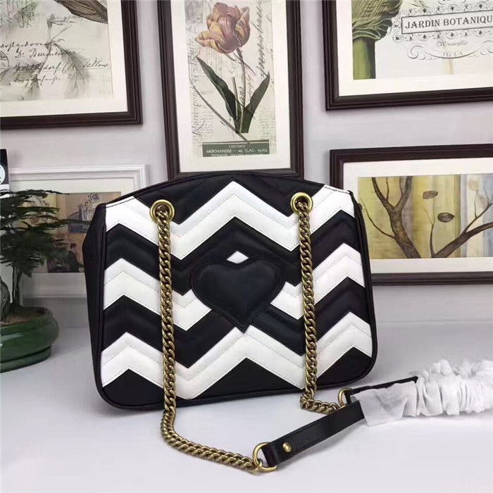 G Marmont Chevron Shoulder Bag