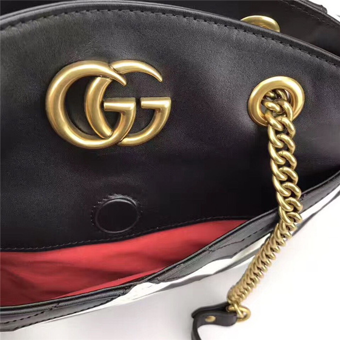 G Marmont Chevron Shoulder Bag