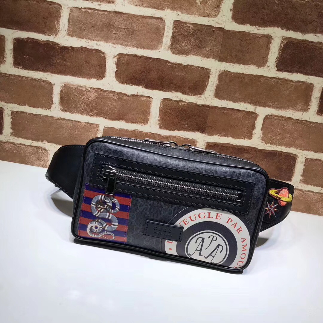 G Night Courrier soft GG Supreme belt bag