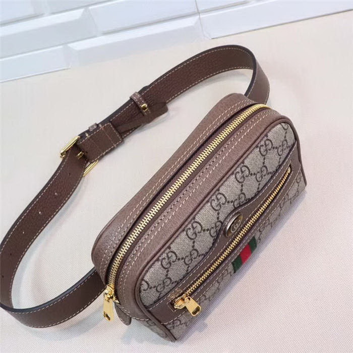 G Ophidia GG Supreme small belt bag