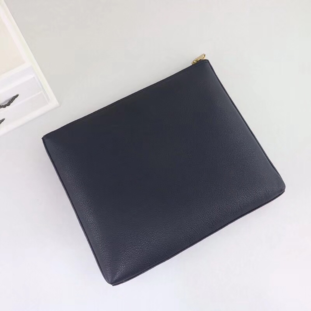 G Print Leather Medium Portfolio