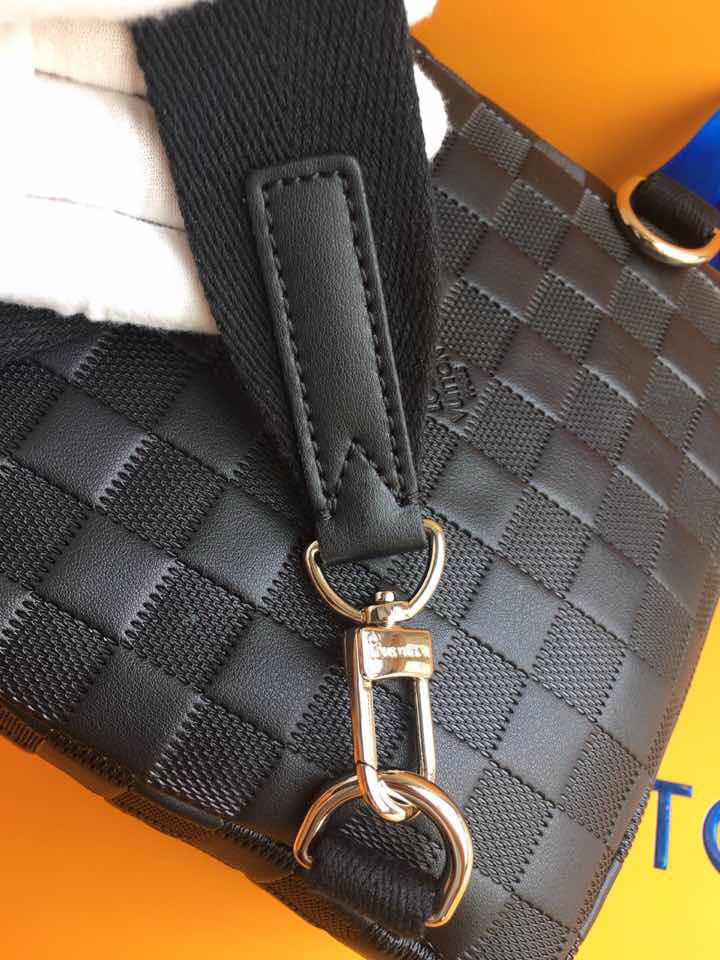 LV Black Argyle Bag