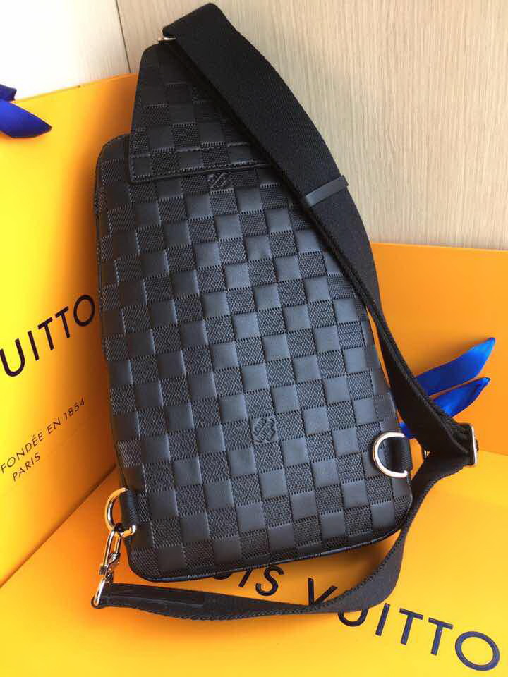 LV Black Argyle Bag