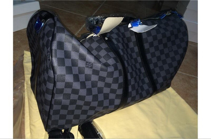 LV Black Large Handbags