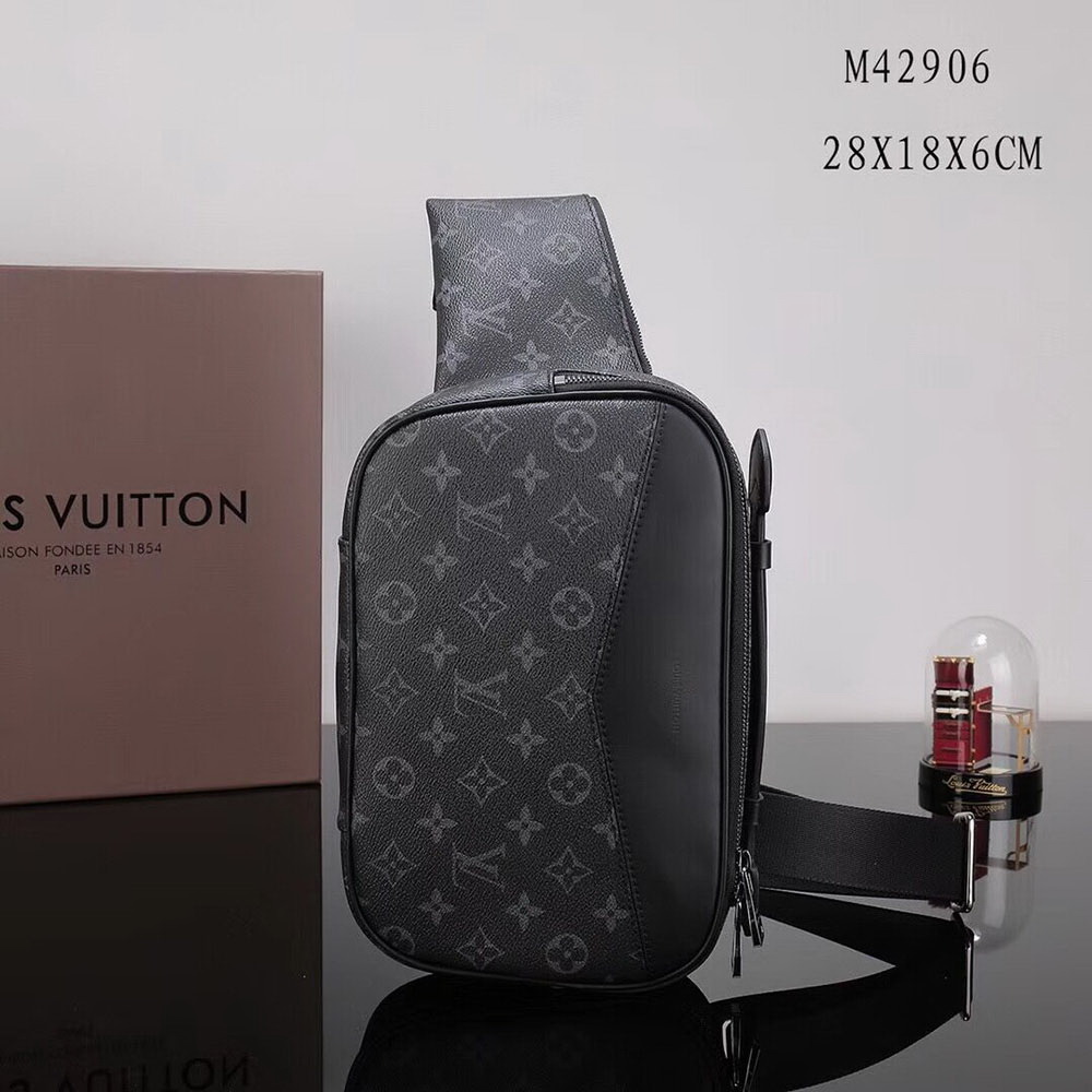 LV Black Monogram Bumbag Explorer M42906