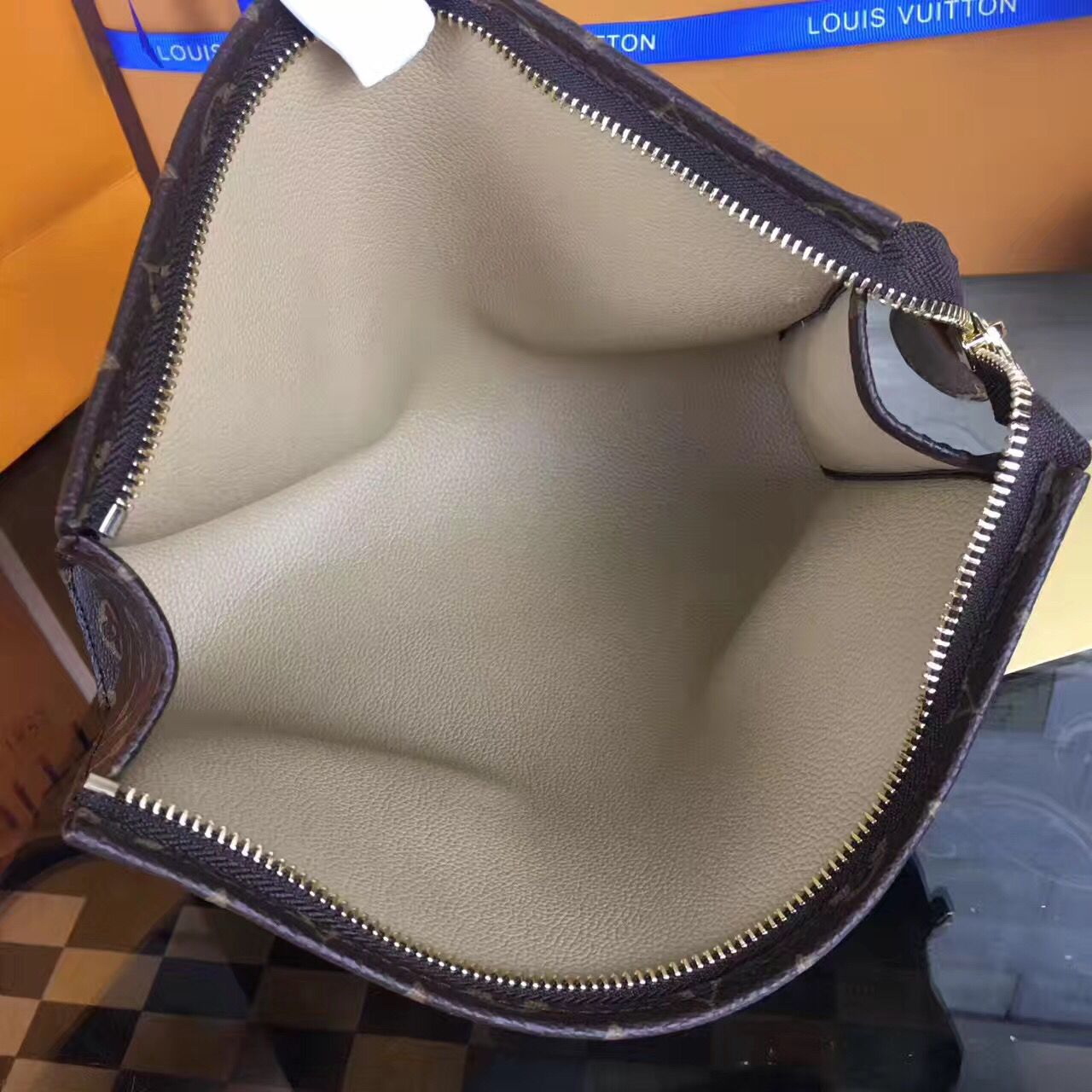 LV Damier Black Bag