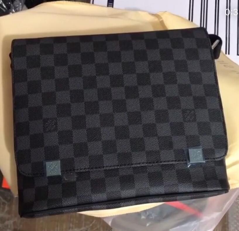 LV District MM Damier Graphite Canvas