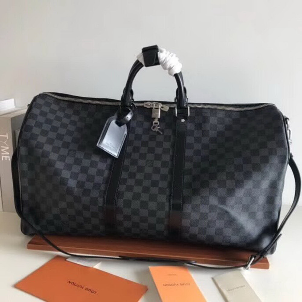 LV Keepall Bandouliere 45 Mon Damier Graphite