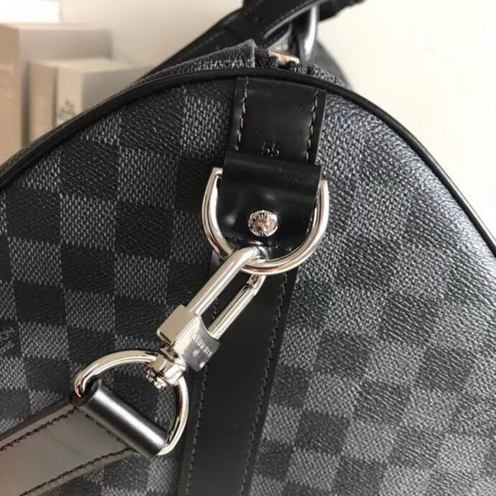 LV Keepall Bandouliere 45 Mon Damier Graphite