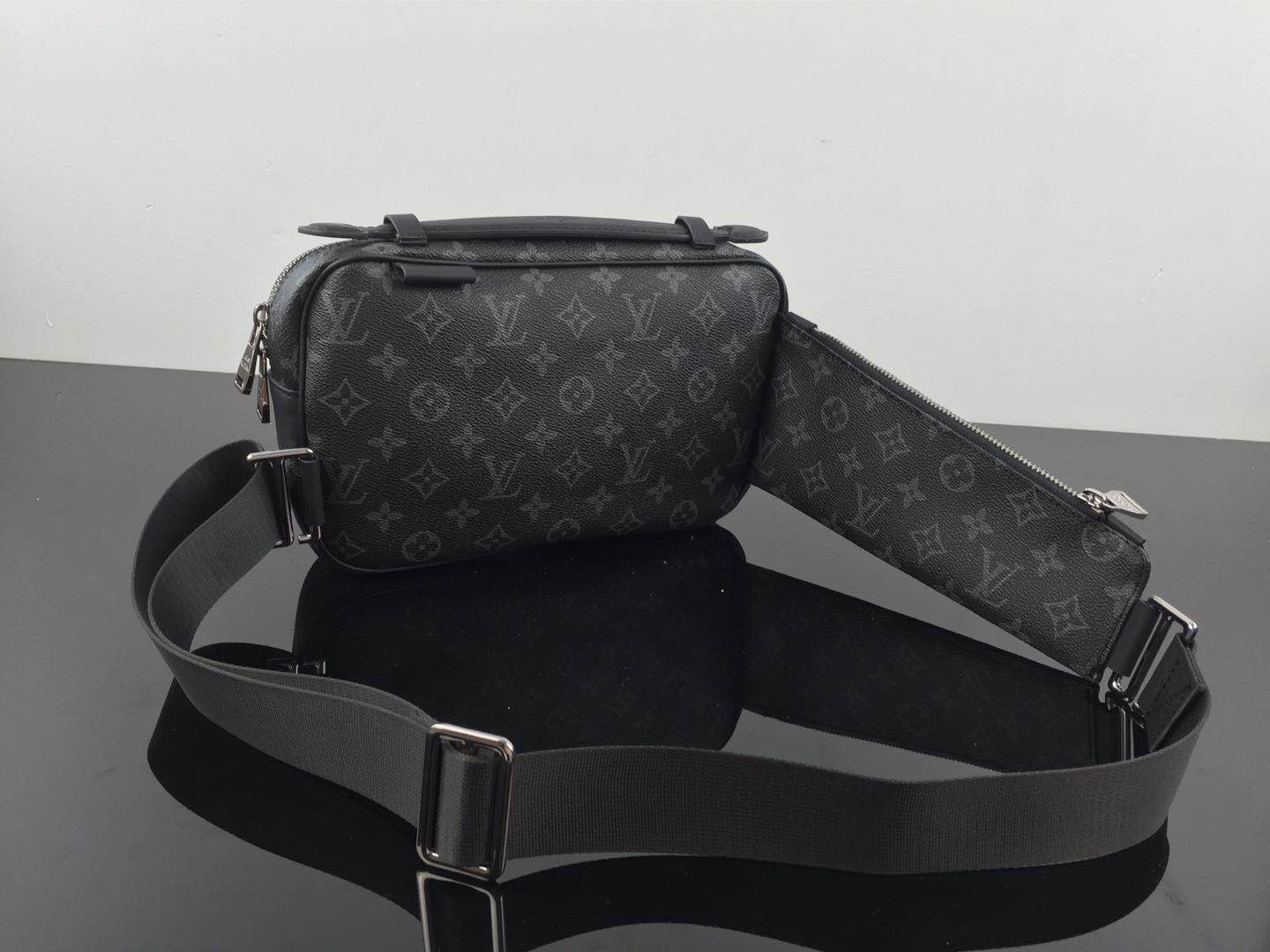 LV Monogram Eclipse Canvas Bumbag