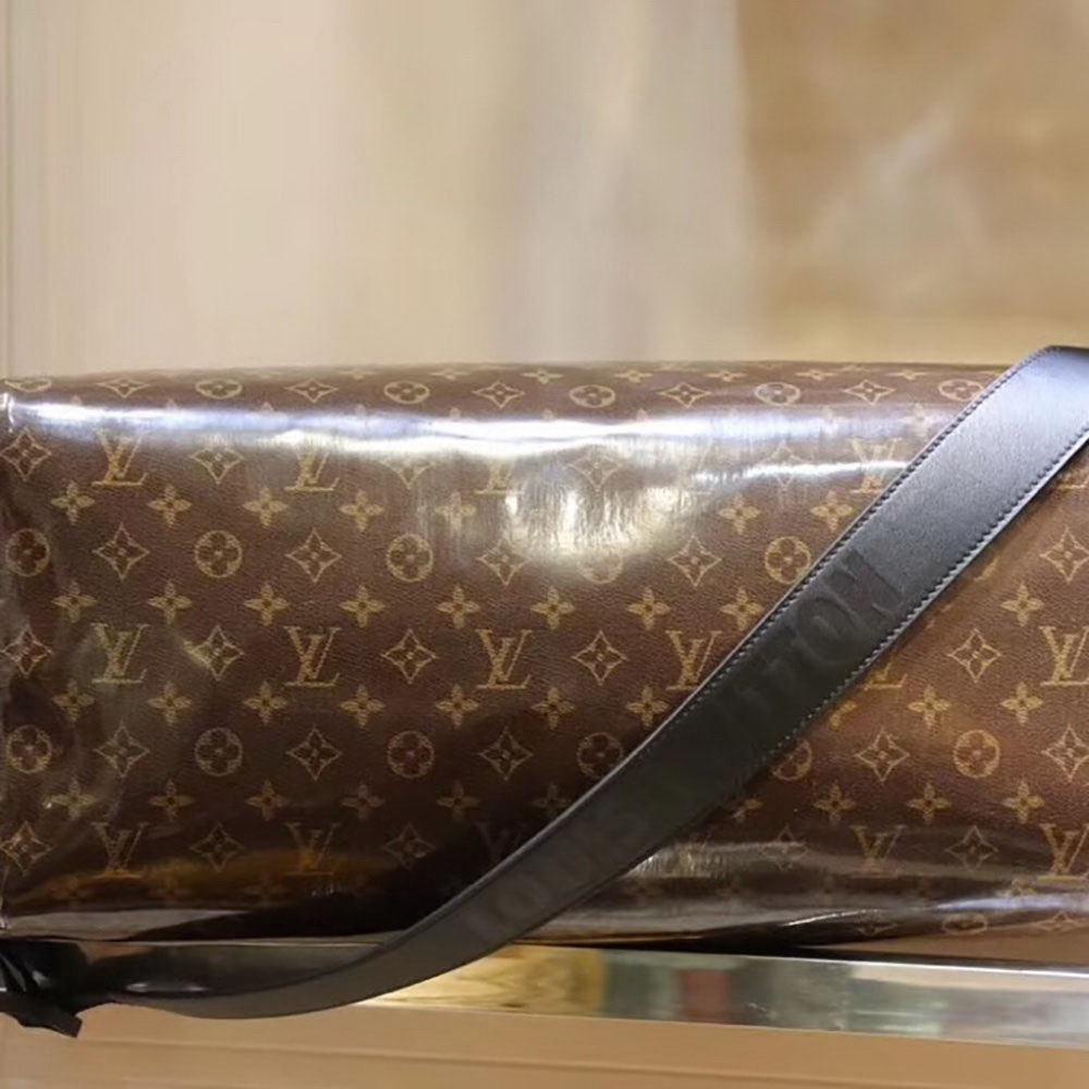 LV Monogram Glaze Duffle Bag(Brown)