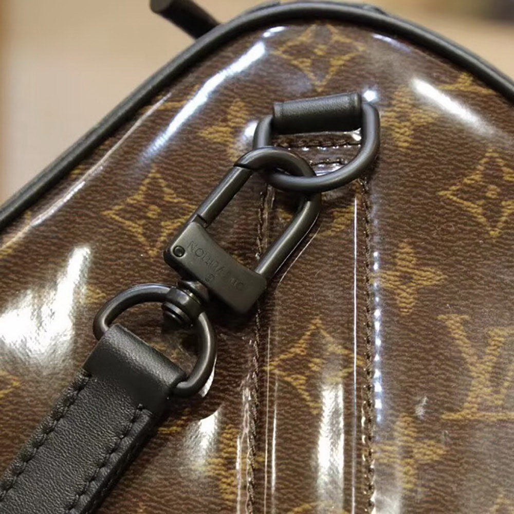 LV Monogram Glaze Duffle Bag(Brown)