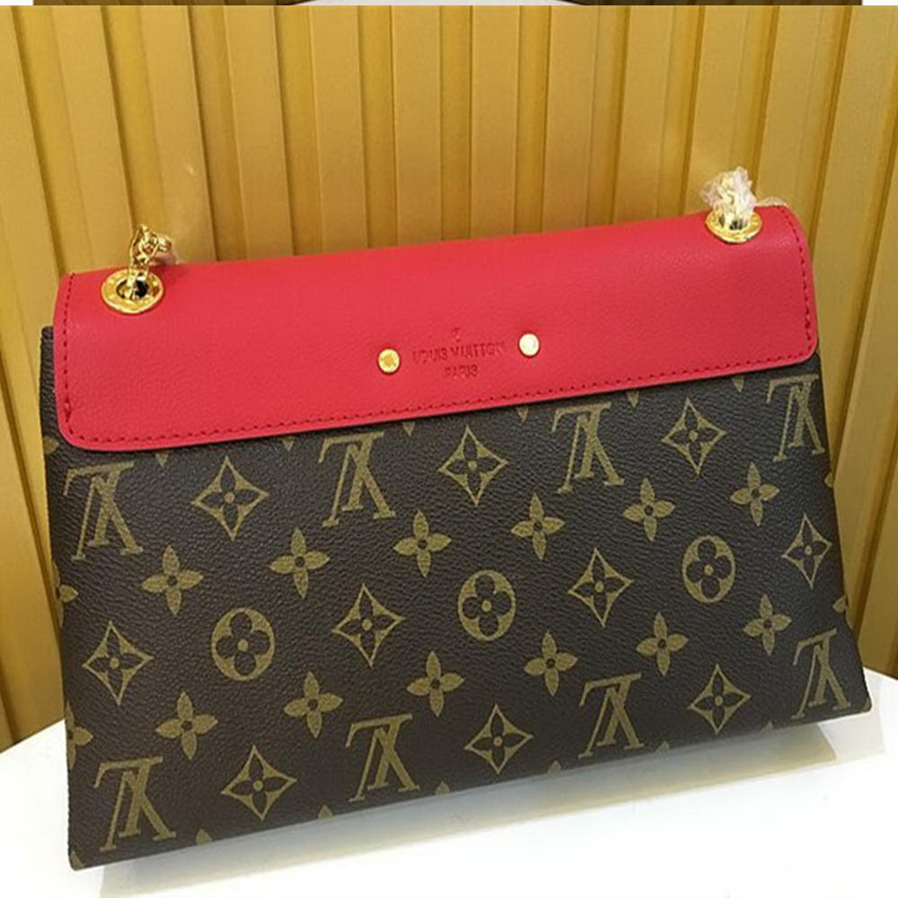 LV Monogram Red Shoulder Bags