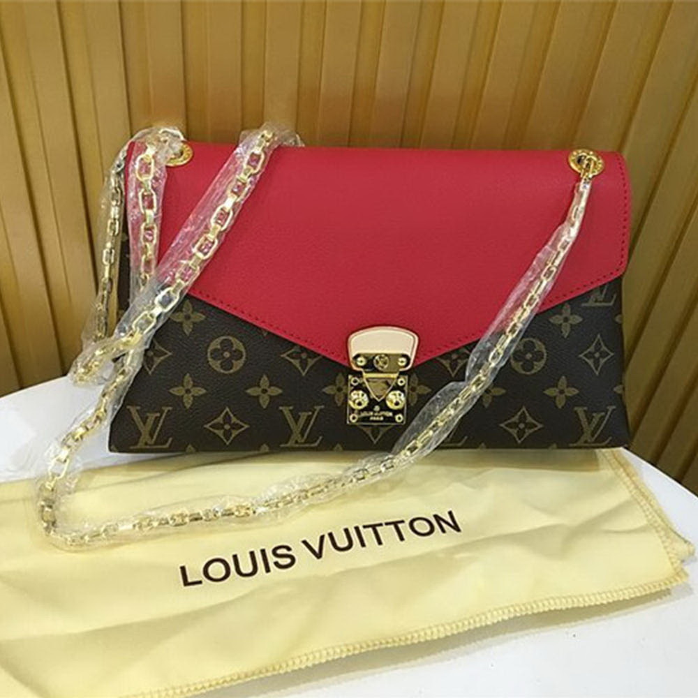 LV Monogram Red Shoulder Bags