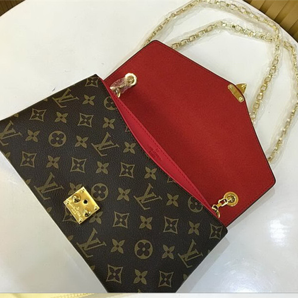 LV Monogram Red Shoulder Bags