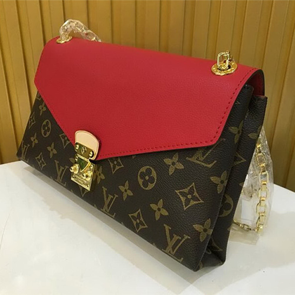 LV Monogram Red Shoulder Bags