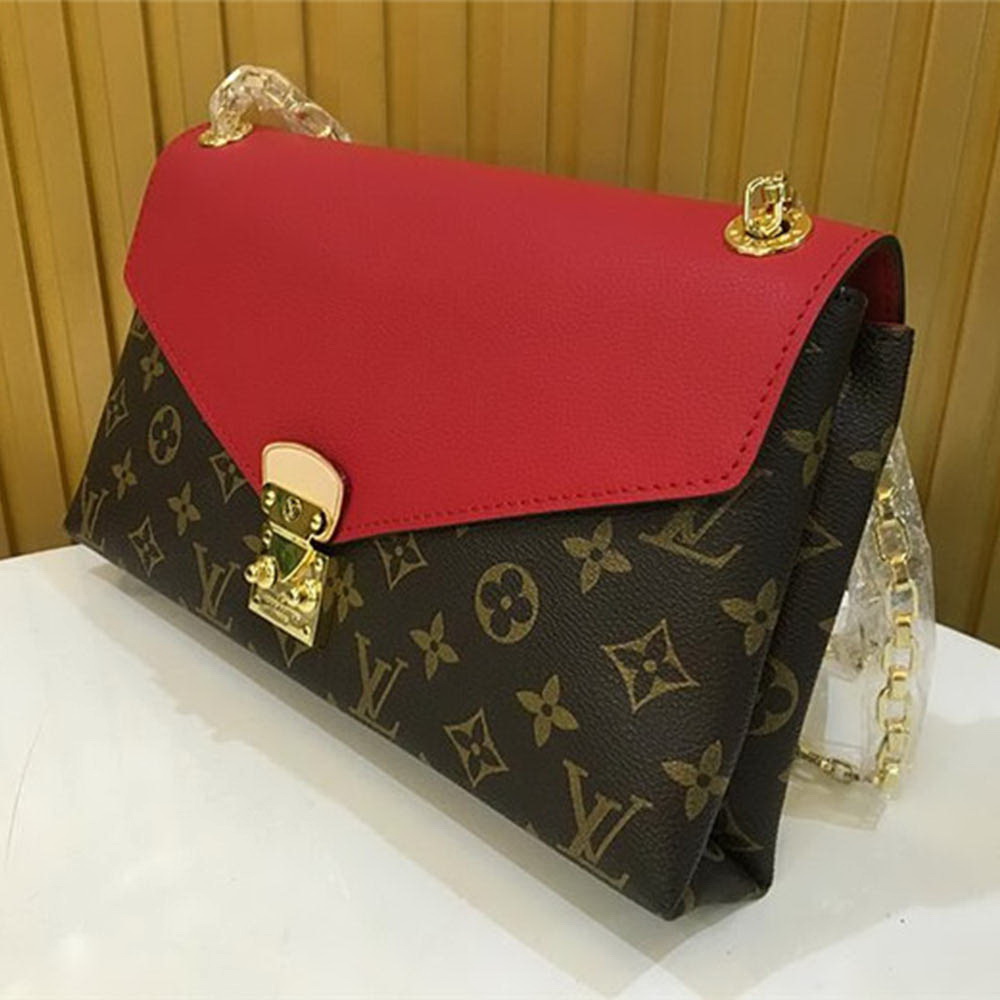 LV Monogram Red Shoulder Bags