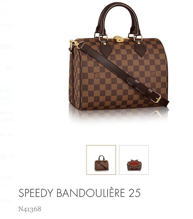 LV Speedy Bandouliere 25 Shoulder bags