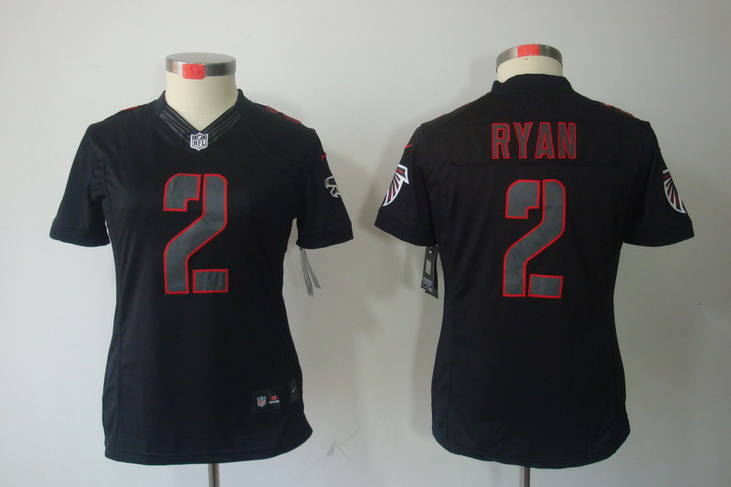 Limited Atlanta Falcons Women Jersey-003